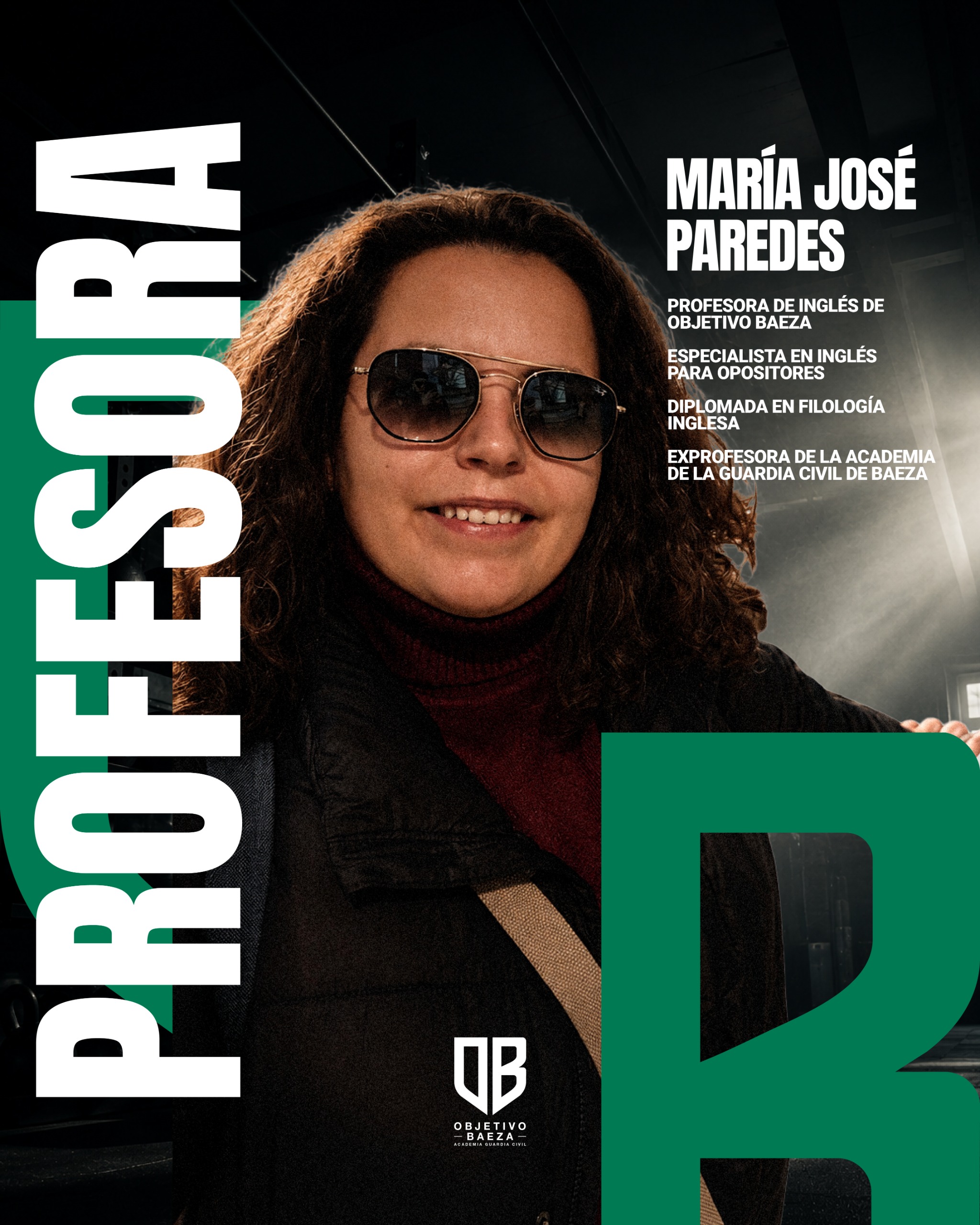 María José Paredes, profesora de inglés de Objetivo Baeza