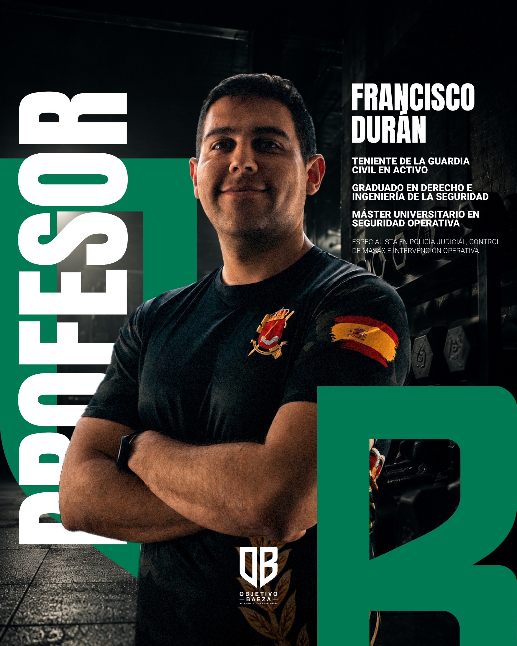 Francisco Durán, profesor de teoría de Objetivo Baeza